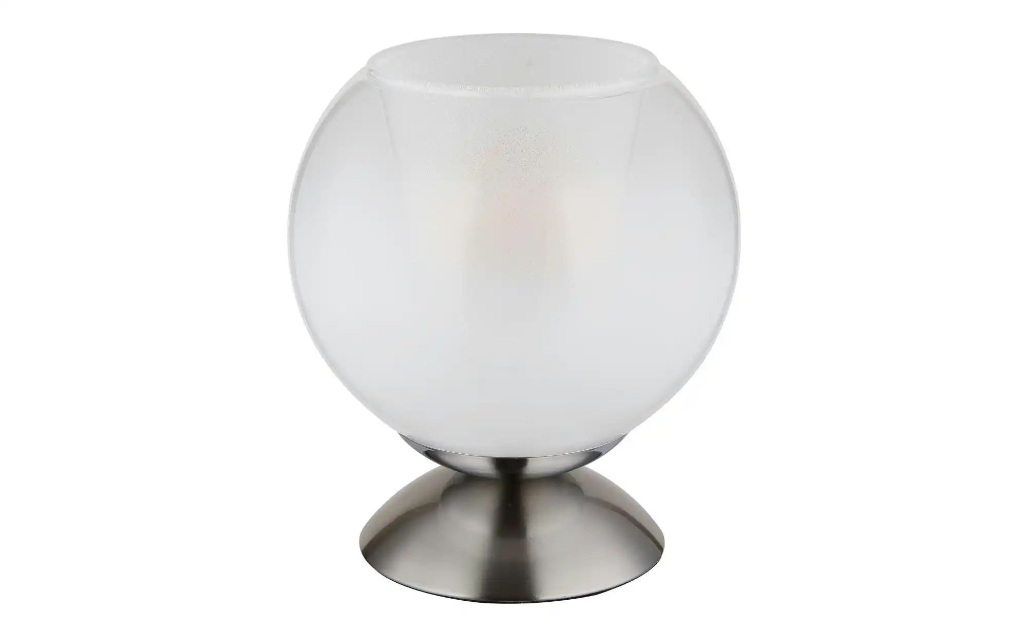 Grau Globo Lighting - Tischleuchte Beistellleuchte Nachttischlampe Verchromt Opal Glaskugel Kristalle - Bild 3