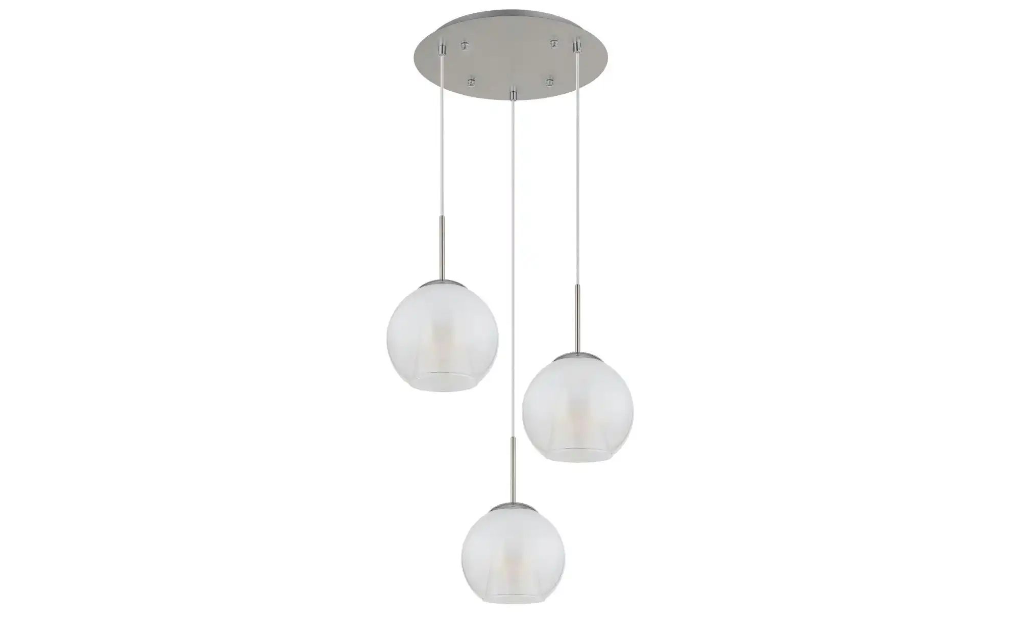 Pendelleuchte Hängelampe Esszimmerleuchte E27 Kristalle Opal Verchromt Glaskugel - Bild 3