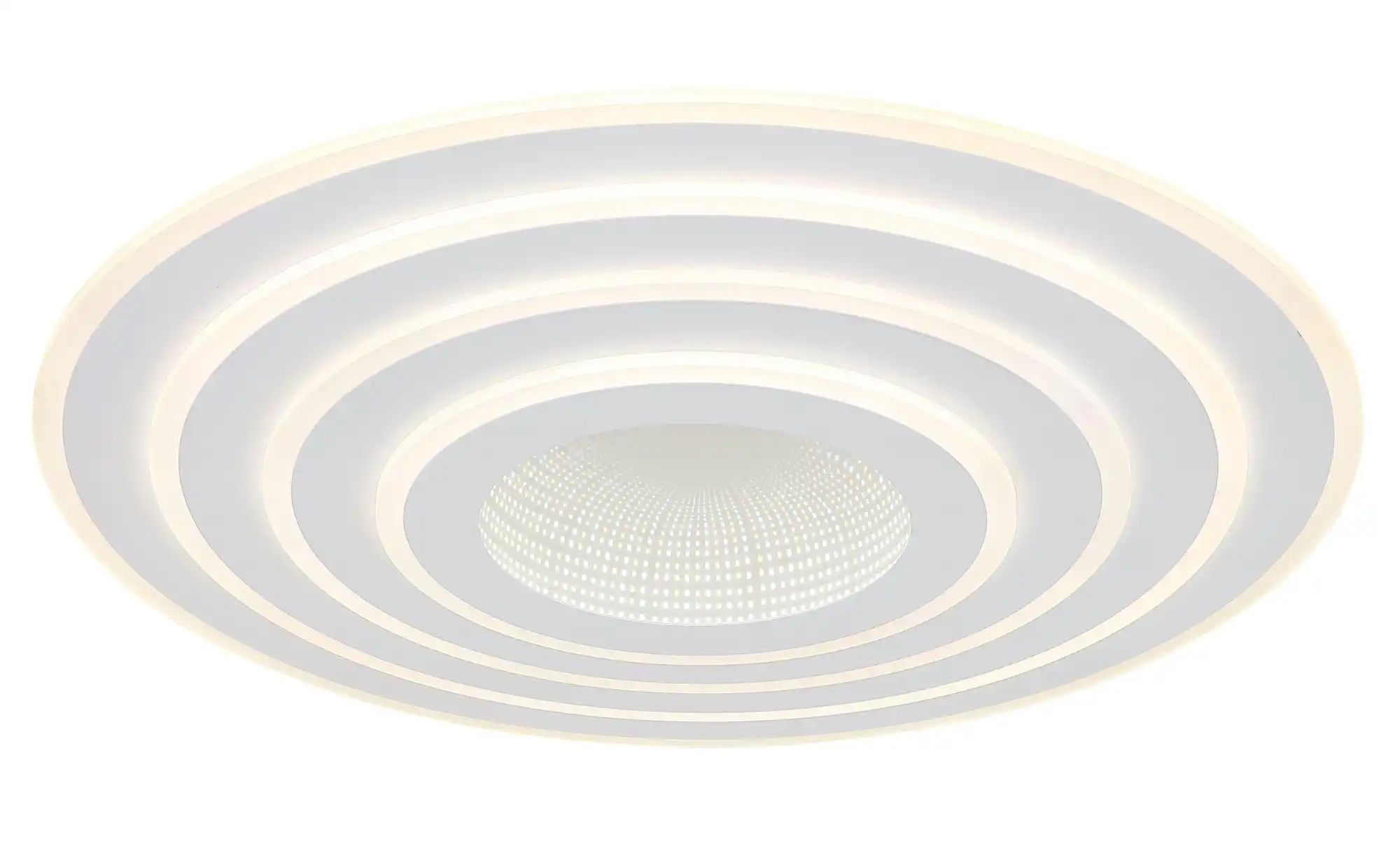 Globo Lighting Deckenleuchte weiß Maße (cm): H: 6,7 Ø: 70 - Höffner - Bild 4