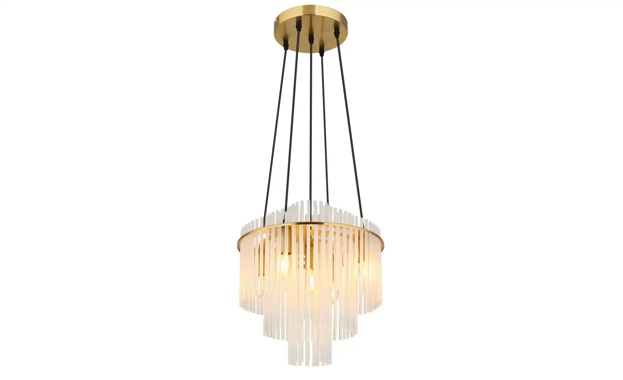 Globo Lighting Hängeleuchte gold Maße (cm): H: 120 Ø: 40 - Höffner - Bild 3
