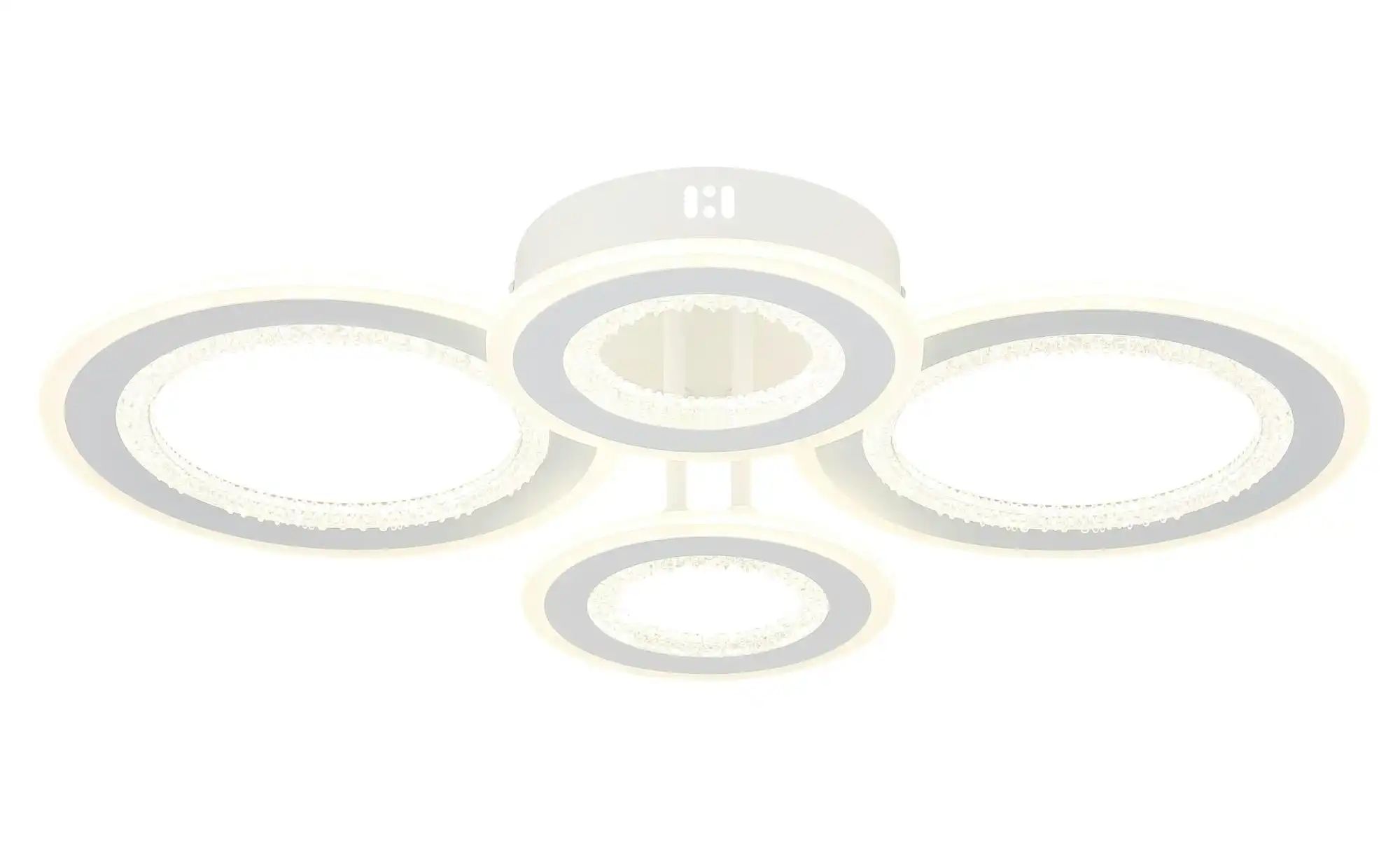 Licht Deckenleuchte Deckenlampe Wohnzimmerlampe Weiß Matt Memoryfunktion Led L 59 Cm - Bild 2
