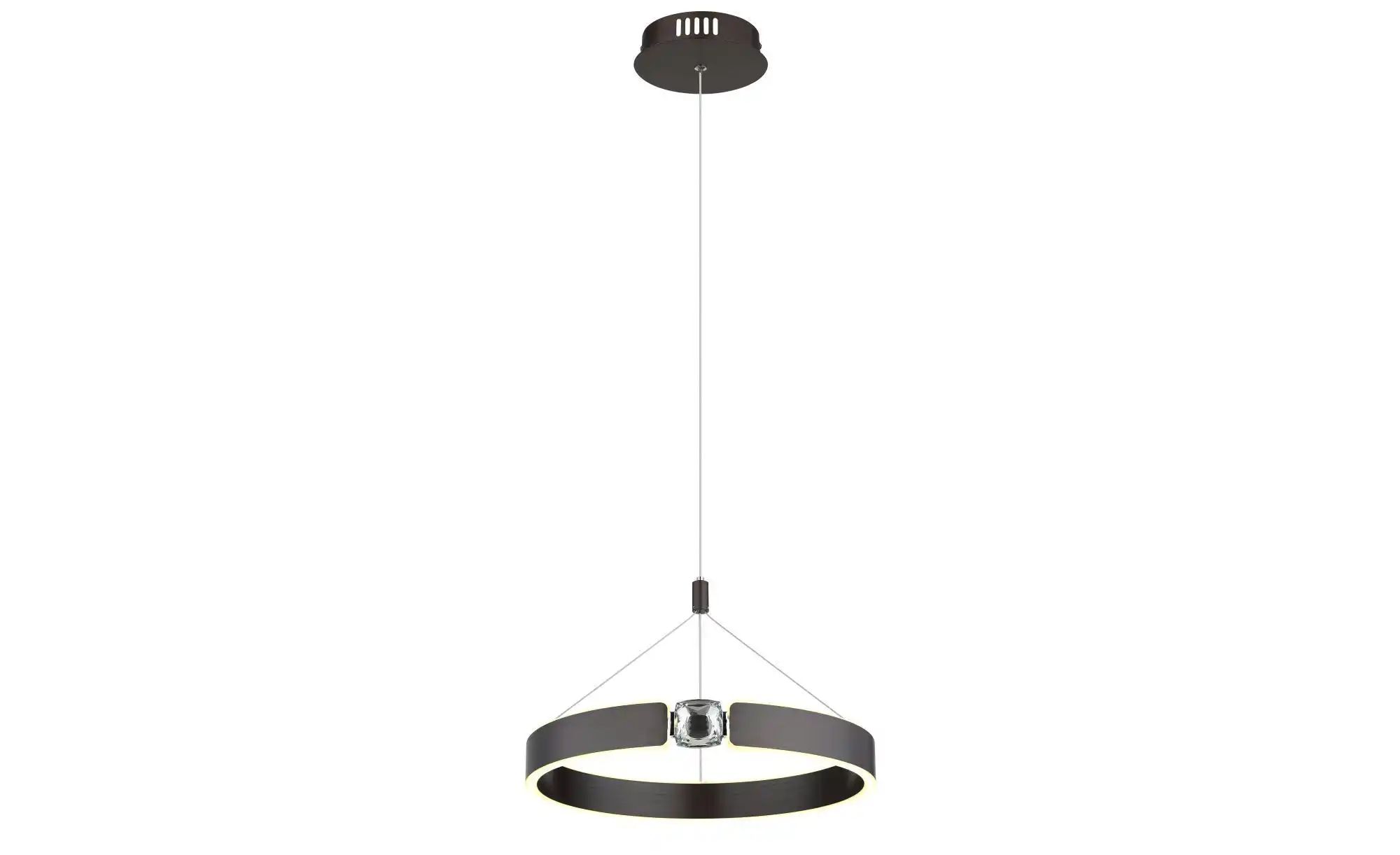 Bronze Hängelampe Pendelleuchte Esszimmerlampe Glaskristall Gebürstet Led 125 Cm - Bild 3