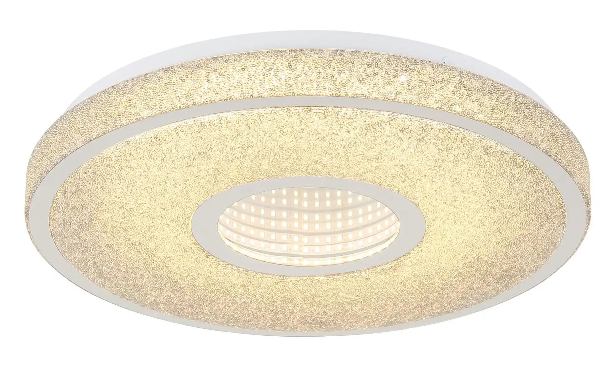 Grau Led Deckenlampe Deckenleuchte Wohnzimmerlampe Memory Metall D 38 Cm - Bild 2