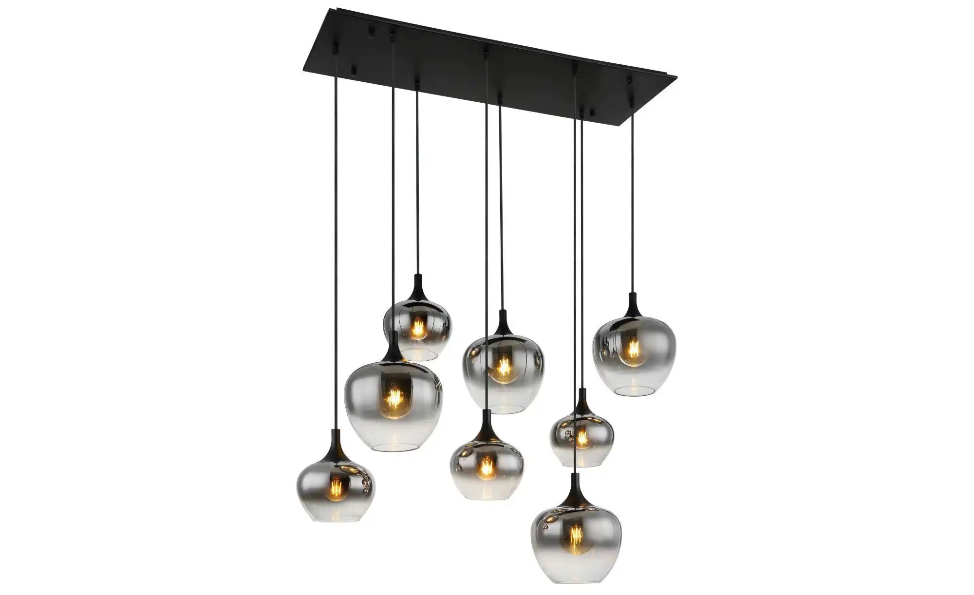Globo Lighting Hängeleuchte schwarz Maße (cm): B: 45 H: 120 - Höffner - Bild 3