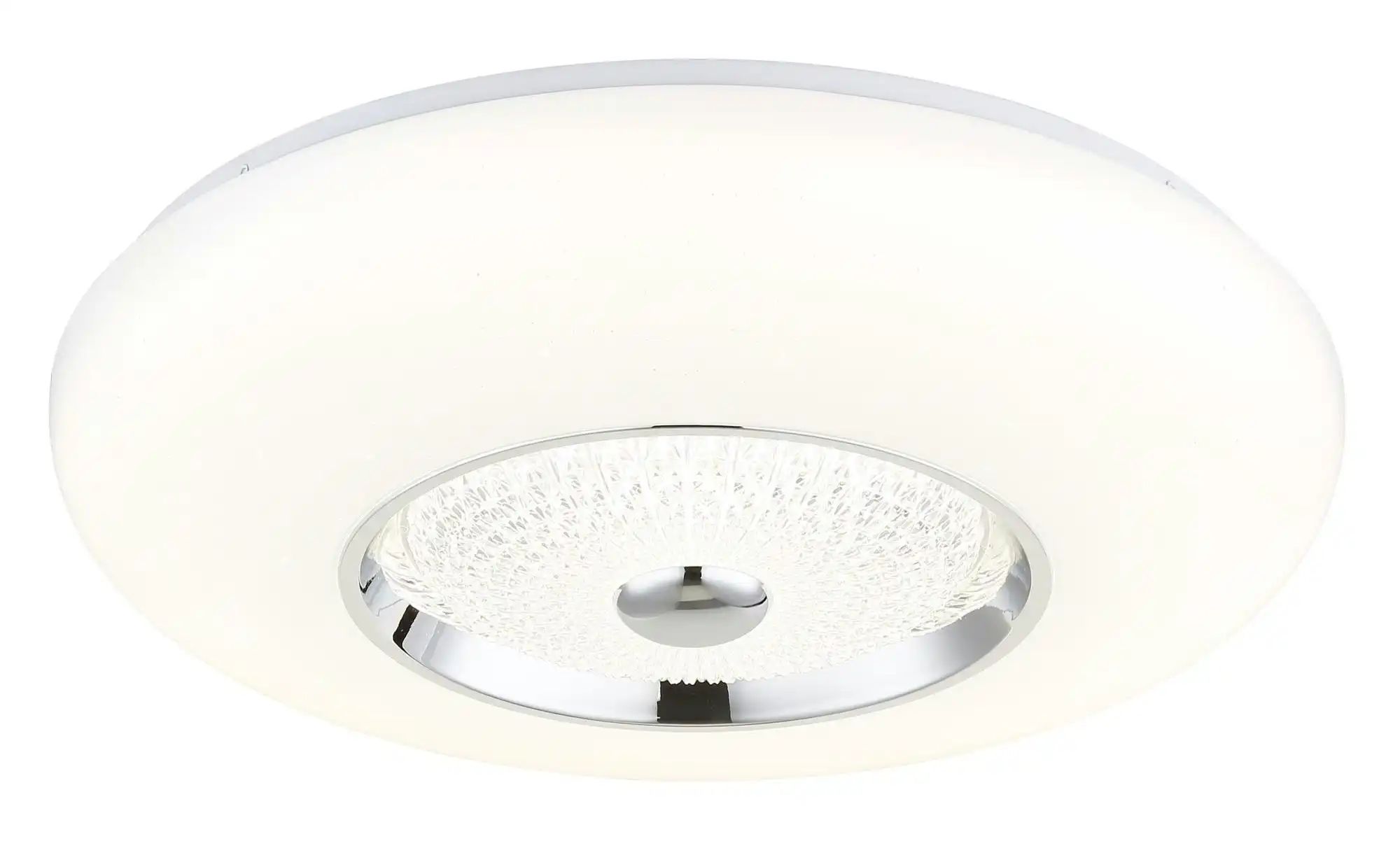 Deckenleuchte Kristalllampe Wohnzimmerleuchte Kristall Weiß Led Cct D 48,5 Cm - Bild 2