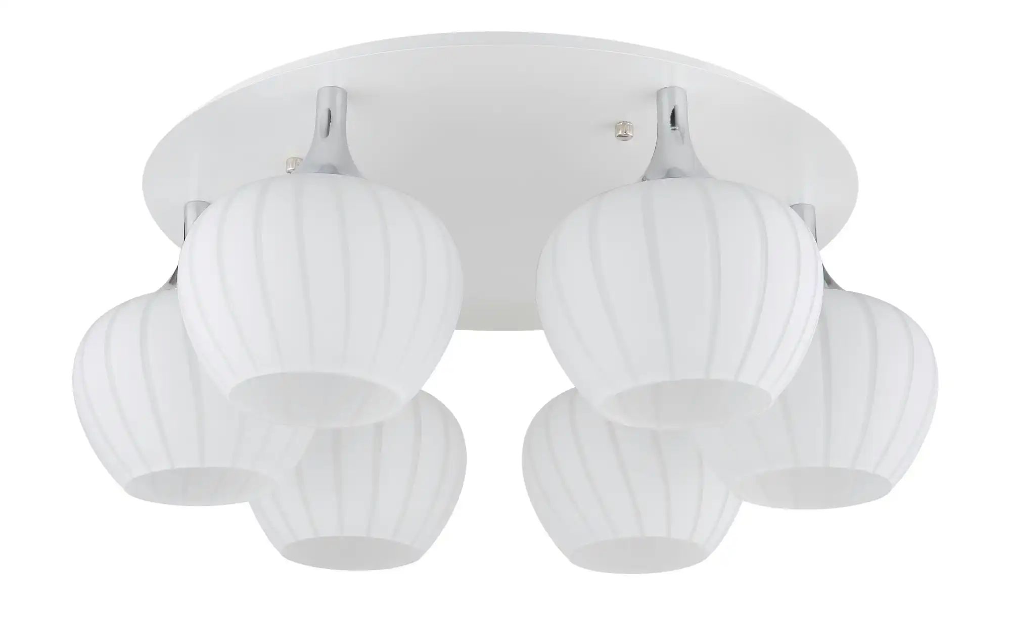 Globo Lighting Deckenleuchte weiß Maße (cm): H: 25,5 Ø: 65 - Höffner - Bild 4