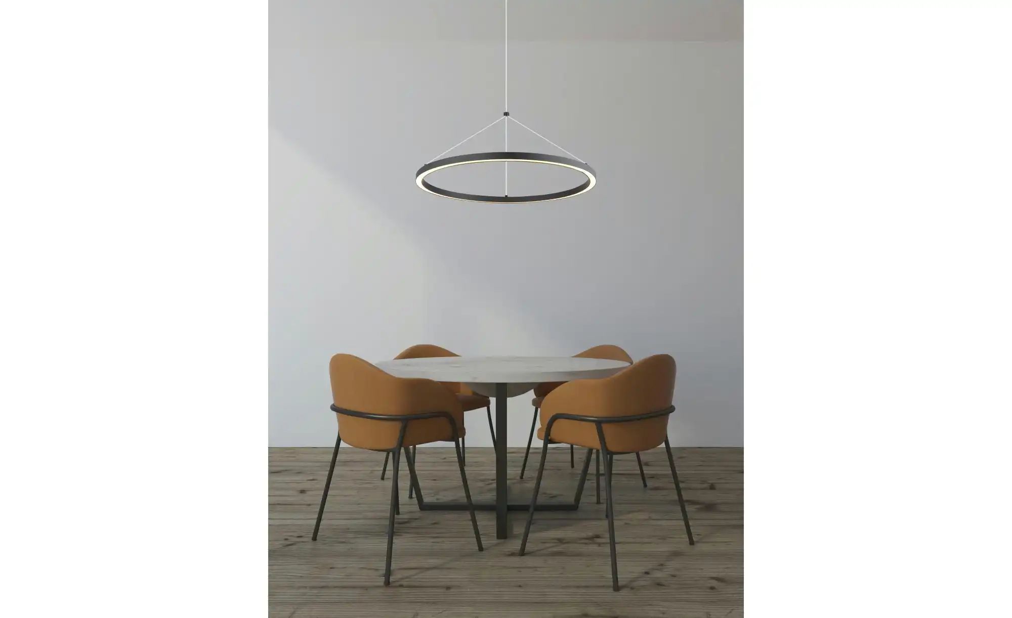 Globo Lighting Hängeleuchte schwarz Maße (cm): H: 120 Ø: 50 - Höffner - Bild 3