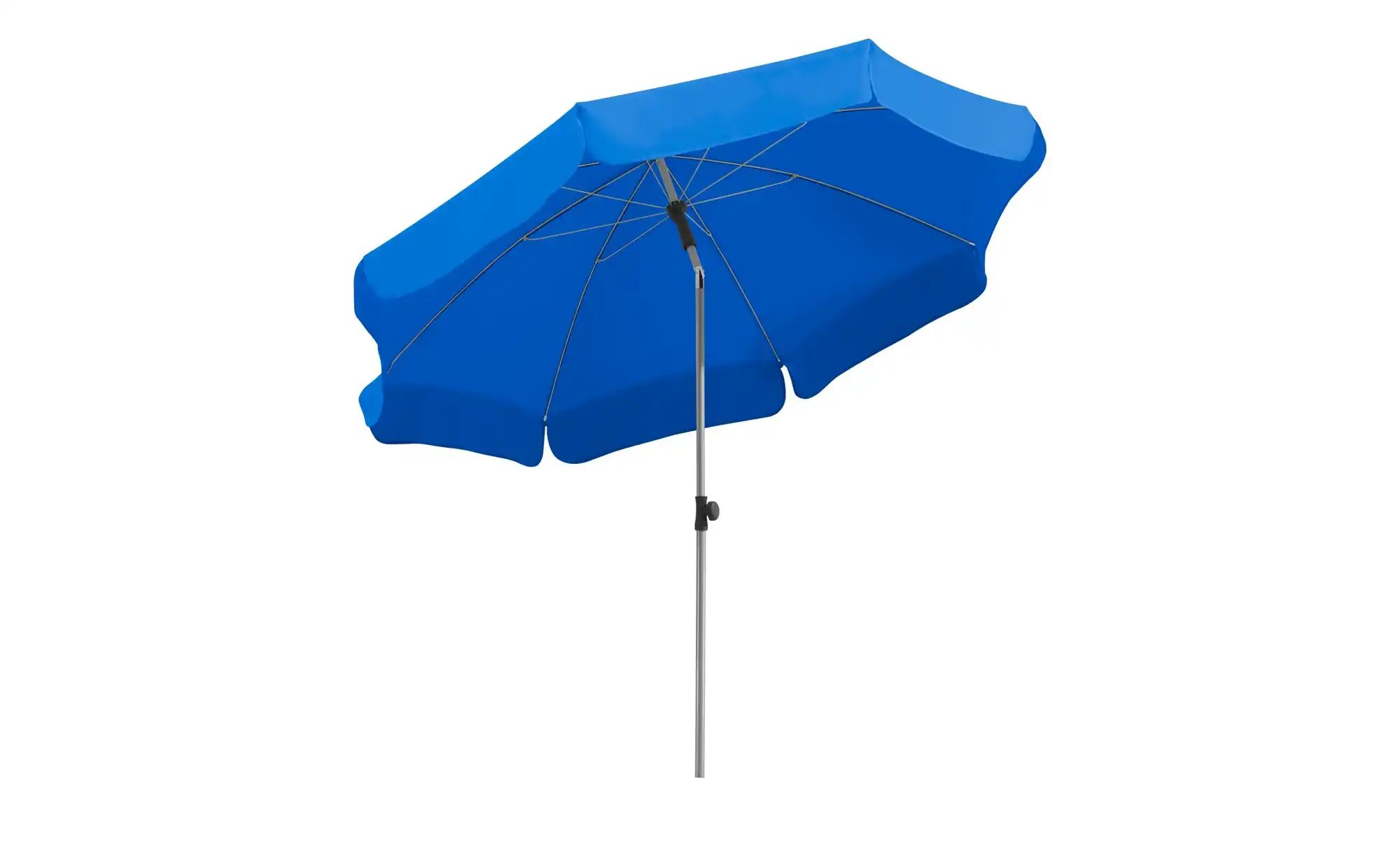 Sonnenschirm Locarno ¦ blau ¦ Maße (cm): H: 220 Ø: 200.0 Garten > Sonnenschutz > Sonnenschirme - Sconto