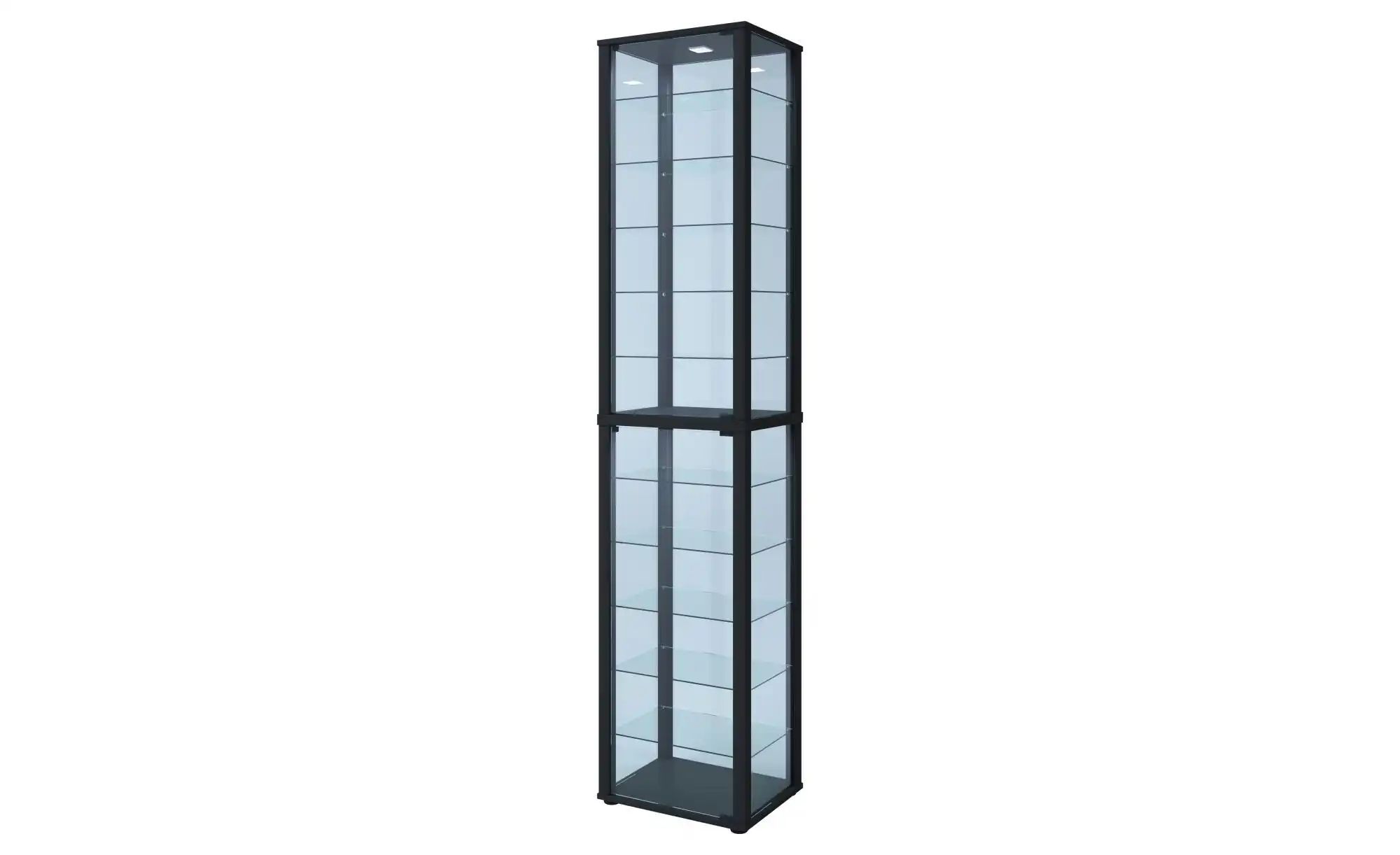 Ebuy24 Schwarz - Holz Glas Stand Vitrine Kavisa Xxl - Image 3