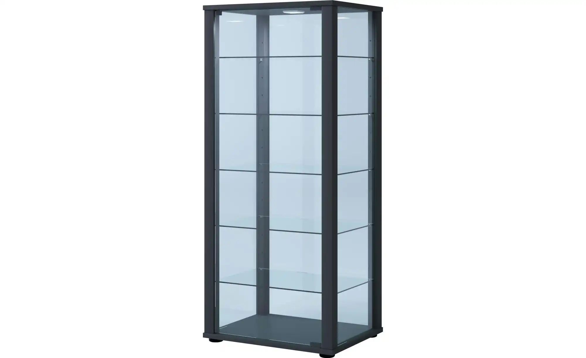 Vcm Schwarz Vitrine + Buffetschrank, Kavis (50 X 38 X 115 Cm) - Image 3