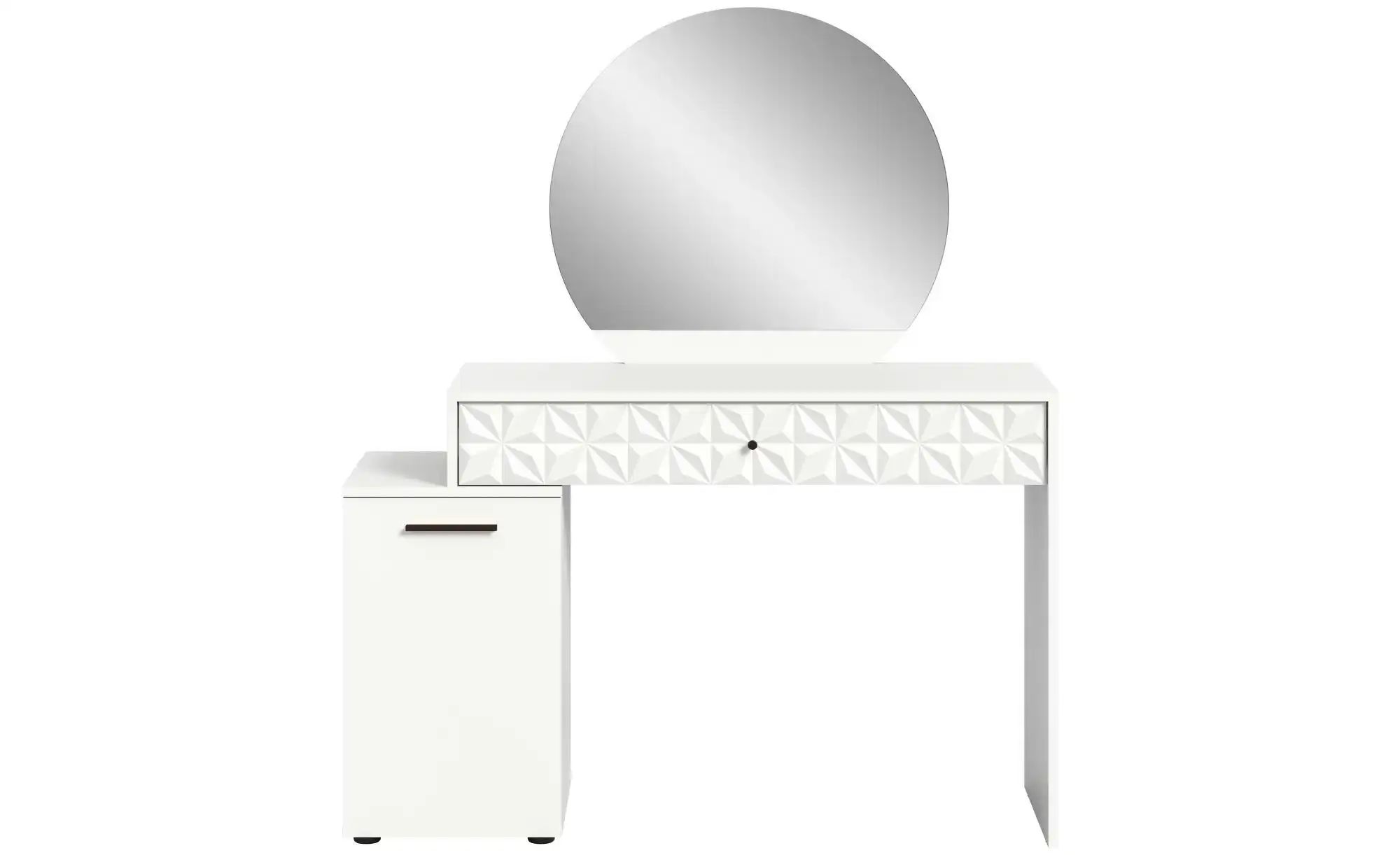 Schminktisch Prisma | weiß | Maße (cm): B: 42 H: 138 Tische > Schminktische - Sconto