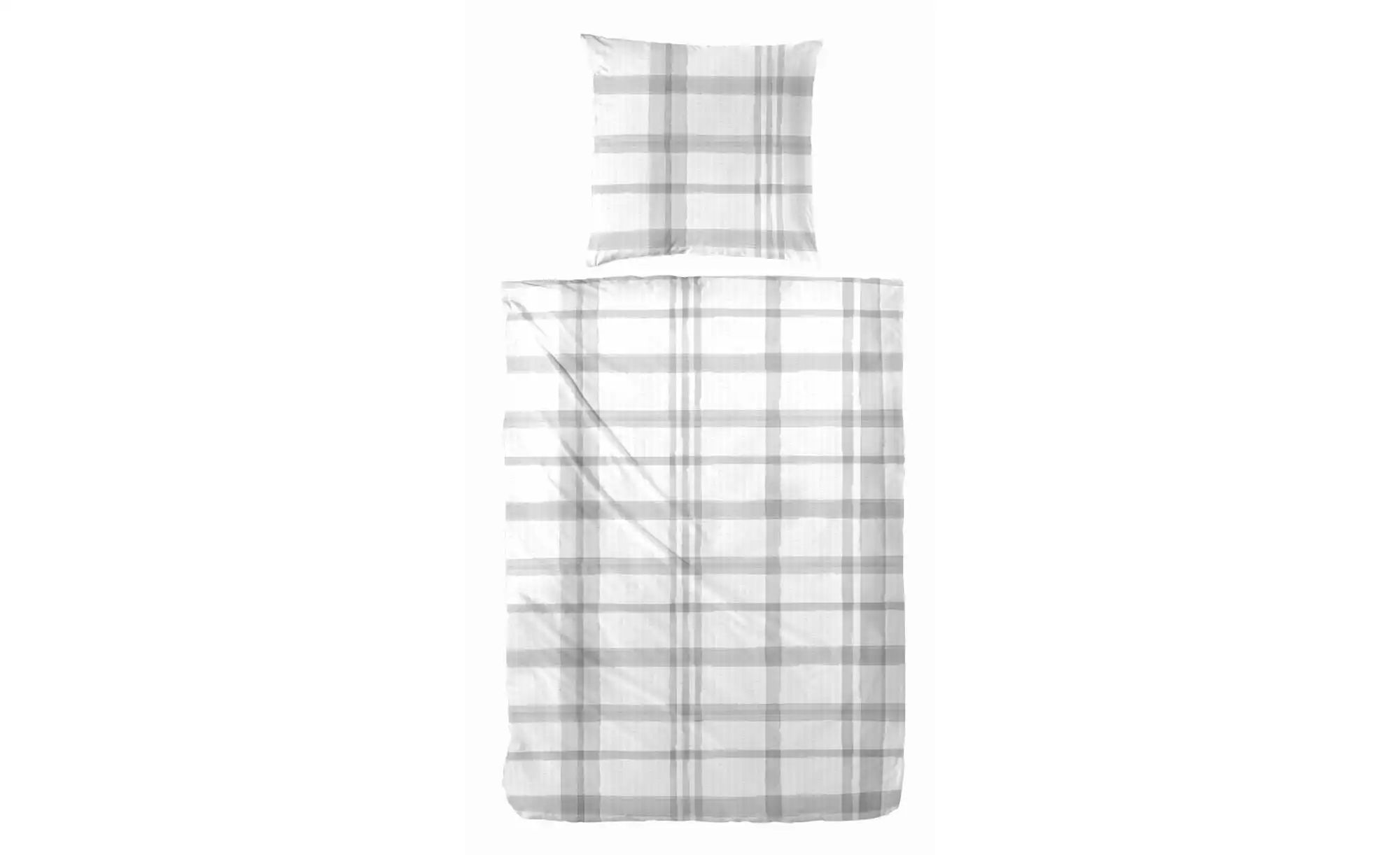 Bettwäsche-Set | grau | Maße (cm): B: 135 H: 1 Bettwaren > Bettwäsche - Sconto