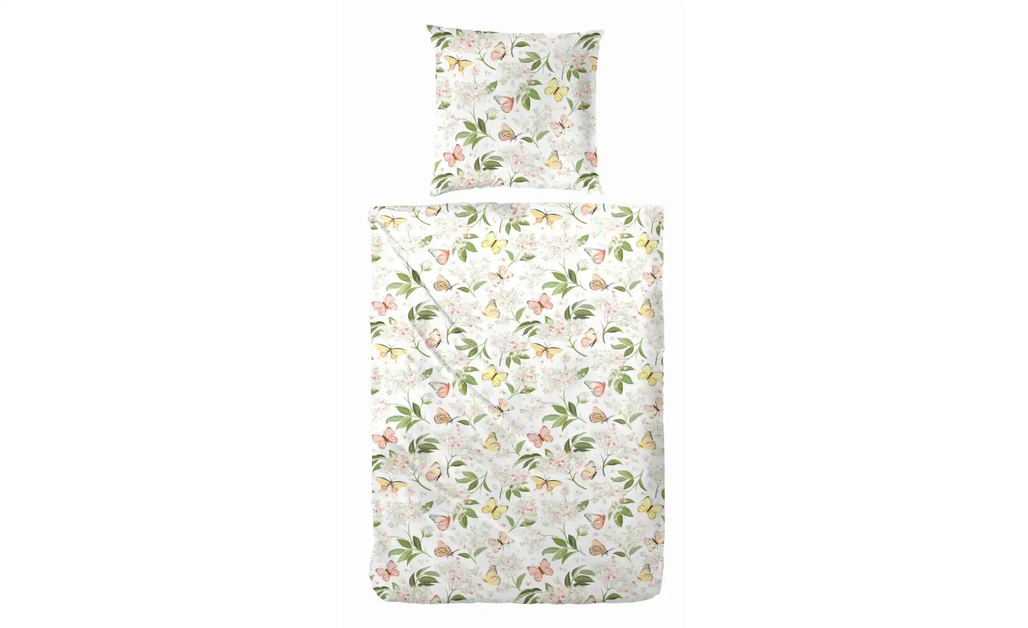 Bettwäsche-Set | grün | Maße (cm): B: 135 H: 1 Bettwaren > Bettwäsche - Sconto