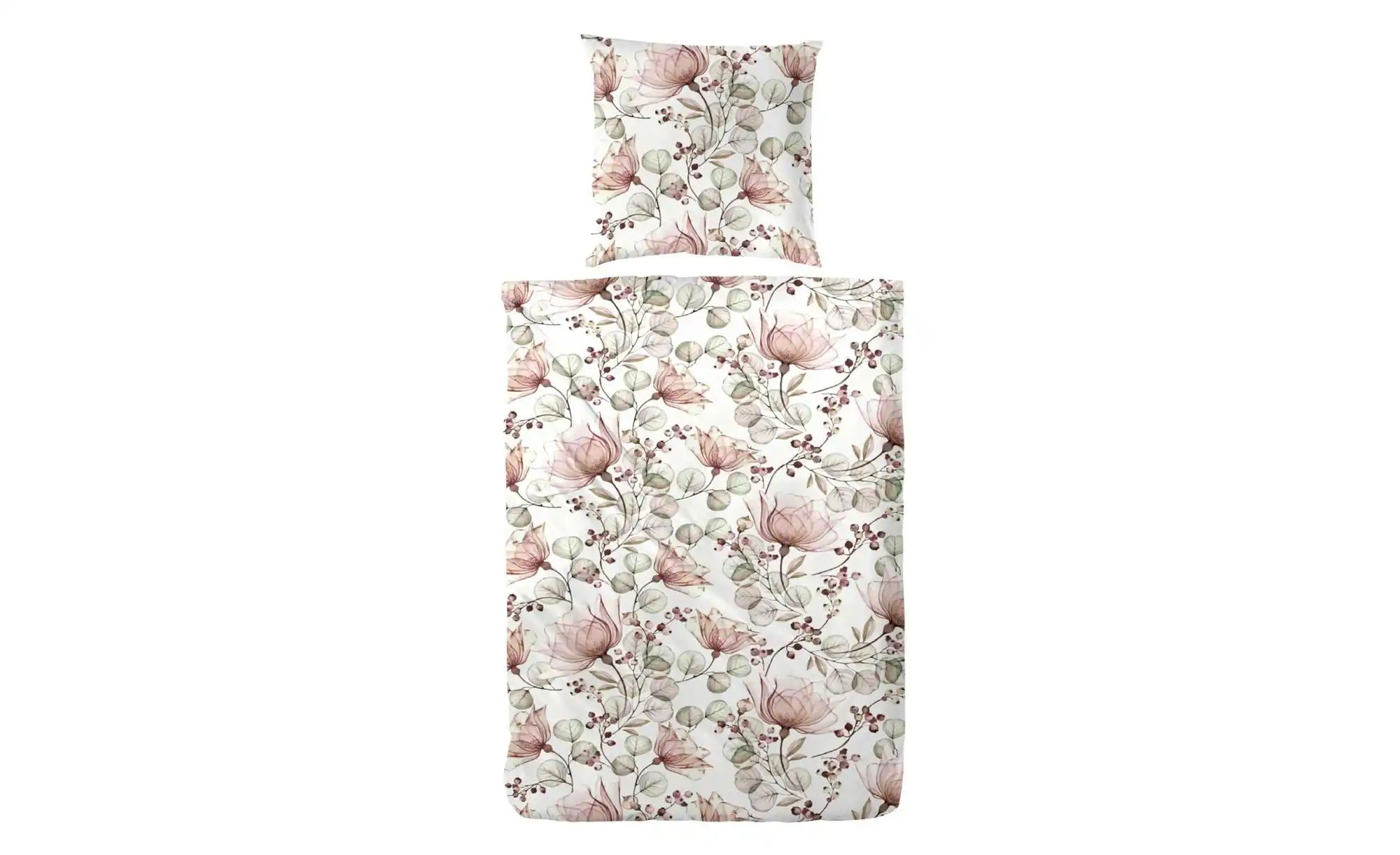 Bettwäsche-Set | rot | Maße (cm): B: 135 H: 1 Bettwaren > Bettwäsche - Sconto