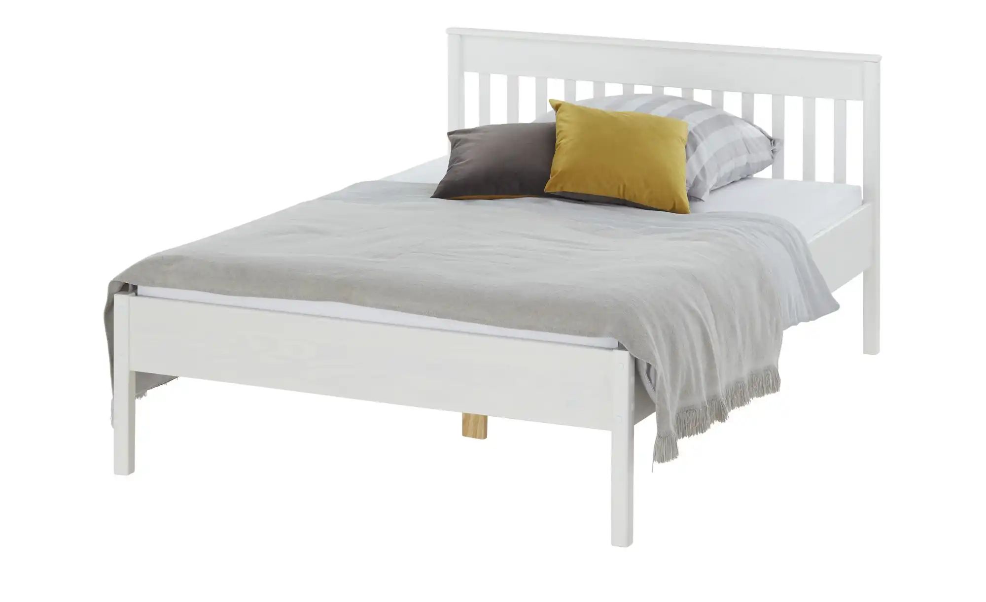 Bettgestell Landliv | weiß | Maße (cm): B: 147 H: 92 Betten > Doppelbetten - Sconto Image