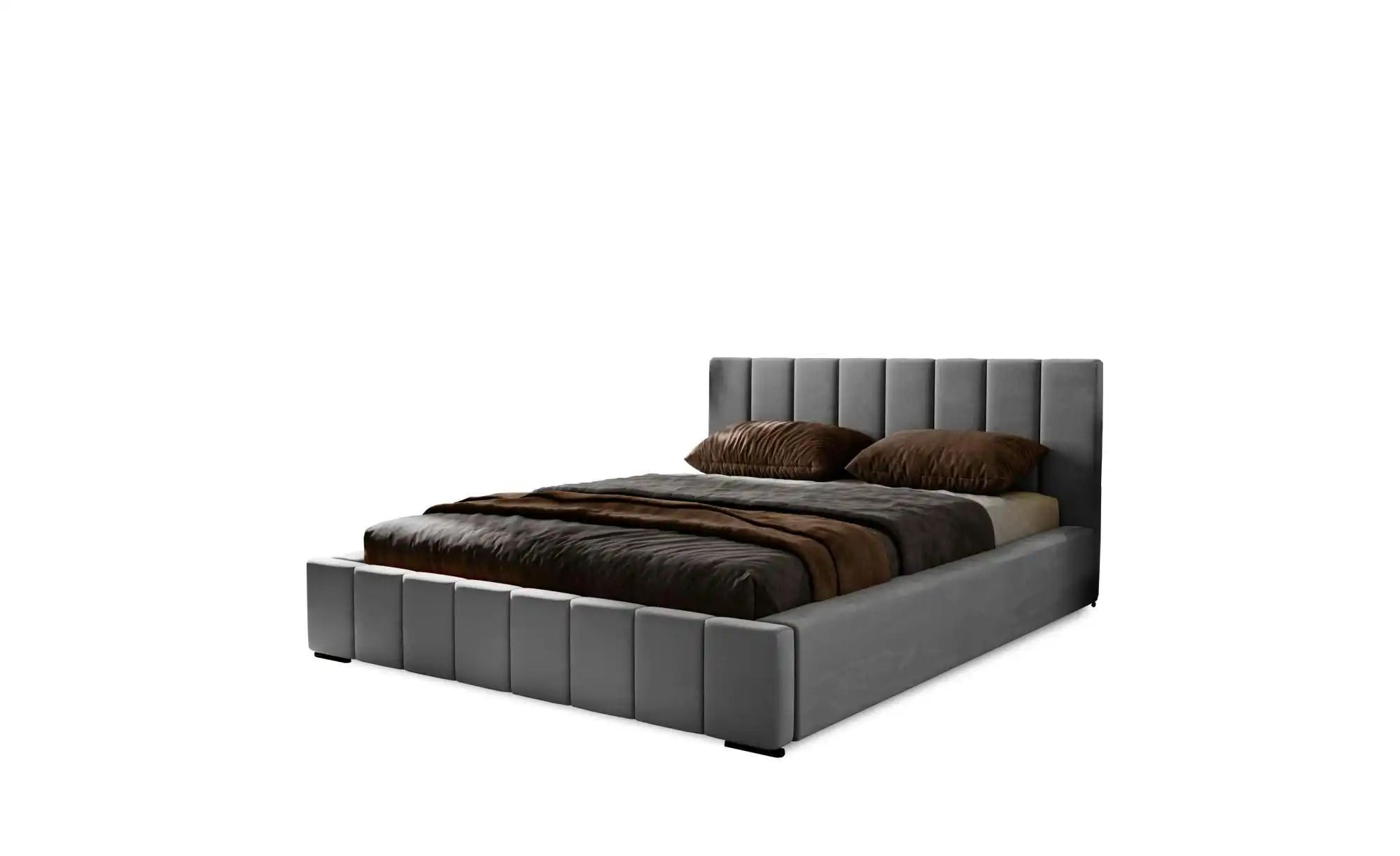 Polsterbett Nero | grau | Maße (cm): B: 135 H: 90 Betten > Polsterbetten - Sconto Image