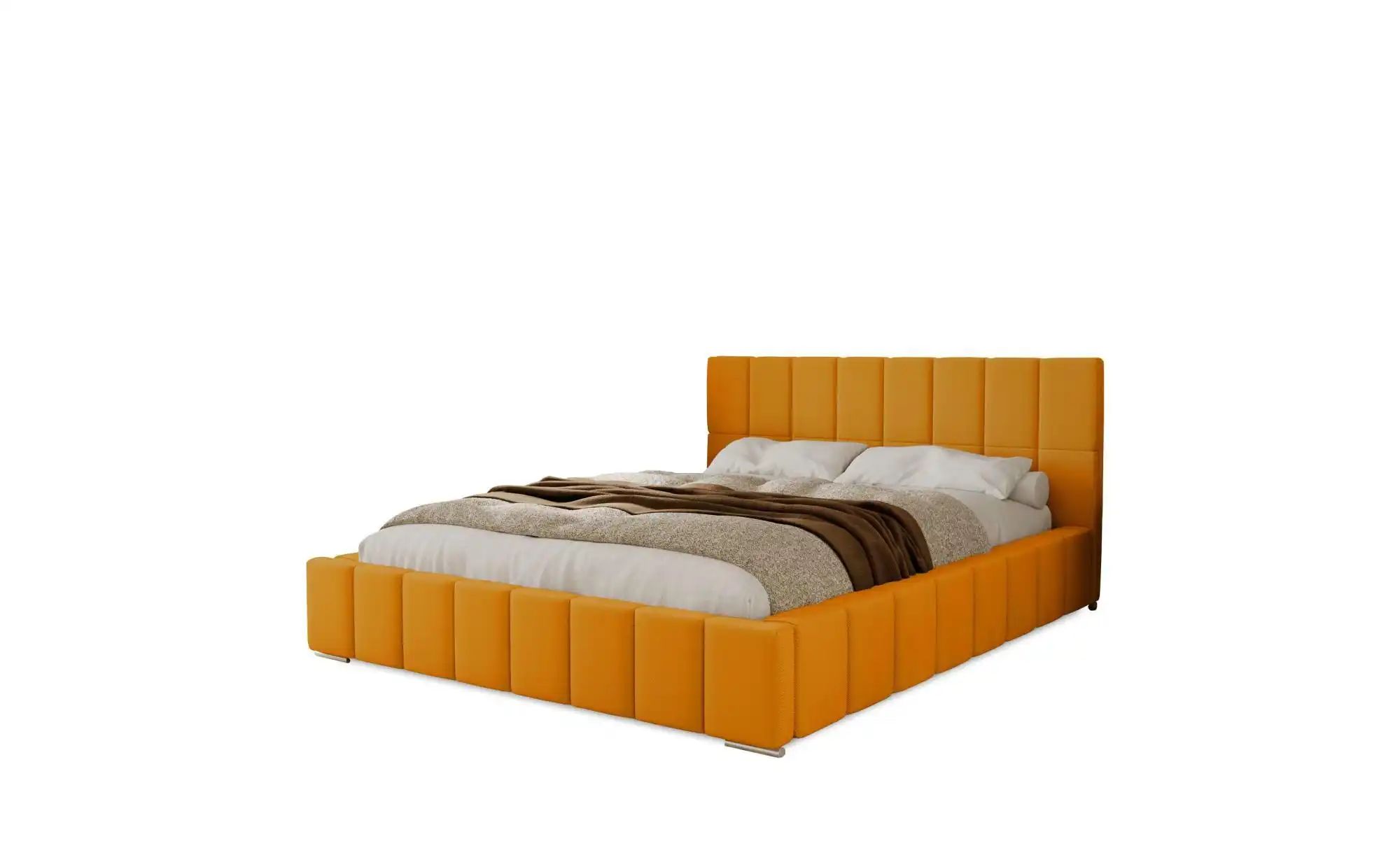 Polsterbett Alma | gelb | Maße (cm): B: 135 H: 100 Betten > Polsterbetten - Sconto Image