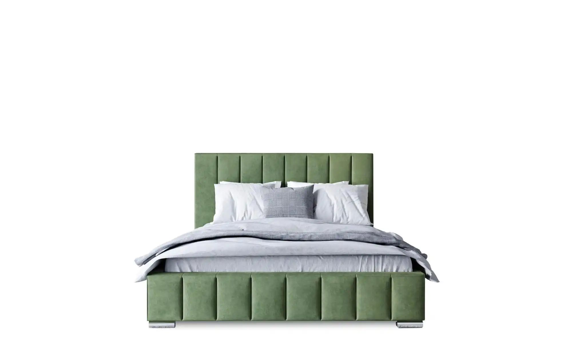 Polsterbett Menos | grün | Maße (cm): B: 155 H: 100 Betten > Polsterbetten - Sconto Image