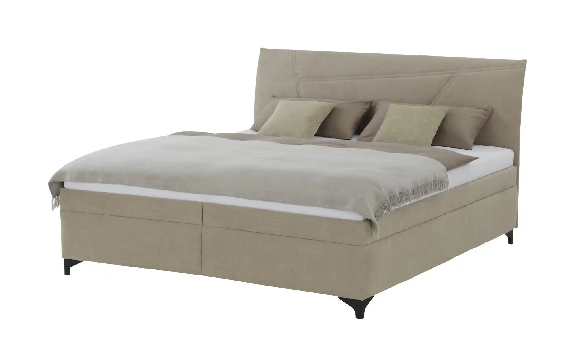 Polsterbett mit Matratze und Stauraum Lauren | braun | Maße (cm): B: 186 H: 110 Betten > Polsterbetten - Sconto Image