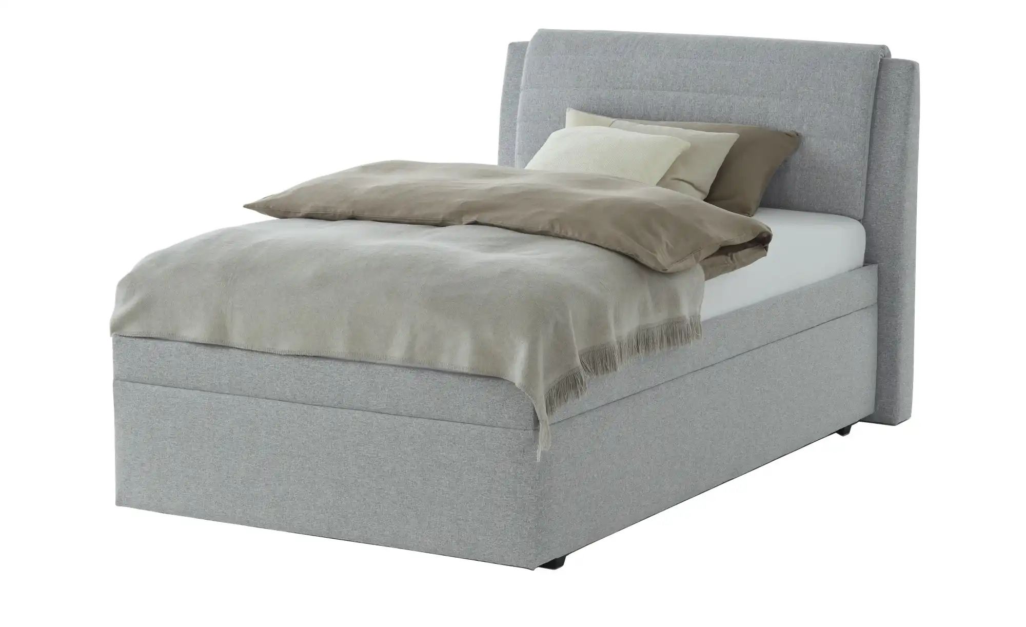 Polsterbett York | grau | Maße (cm): B: 139 H: 112 Betten > Polsterbetten - Sconto Image