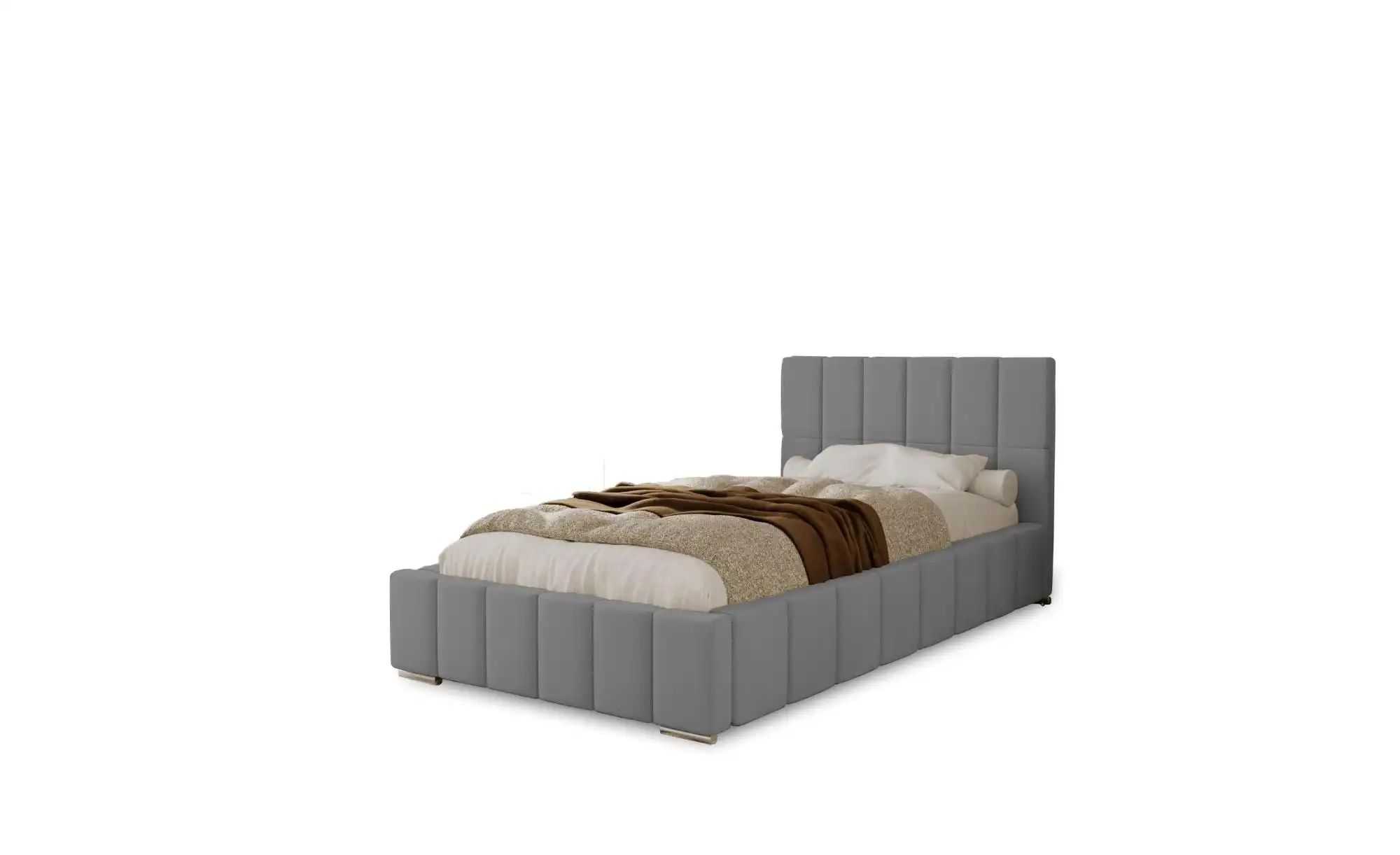 Polsterbett Alma | grau | Maße (cm): B: 105 H: 100 Betten > Polsterbetten - Sconto Image