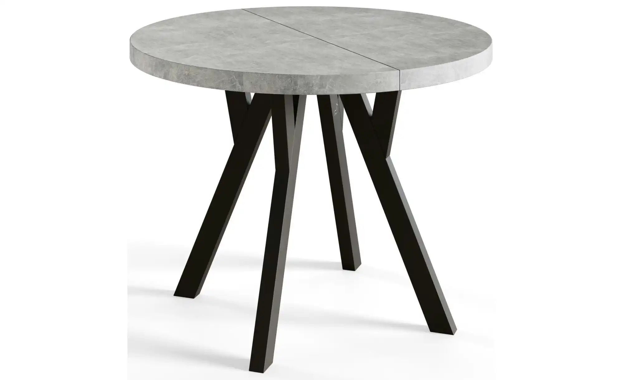 Esstisch Alexander ¦ Grau Ø, 80.0 Tische > Esstische - Sconto