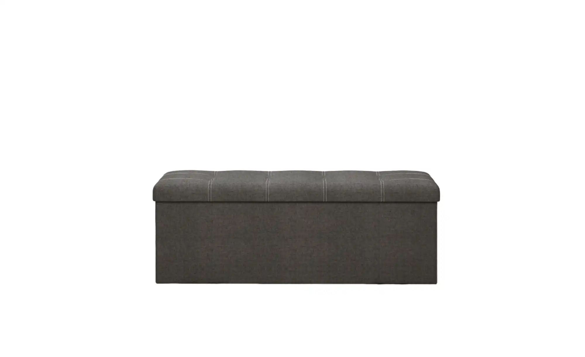 Bettbank ¦ grau ¦ Maße (cm): B: 110 H: 38 Sale > Hocker und Bänke im Sale - Sconto