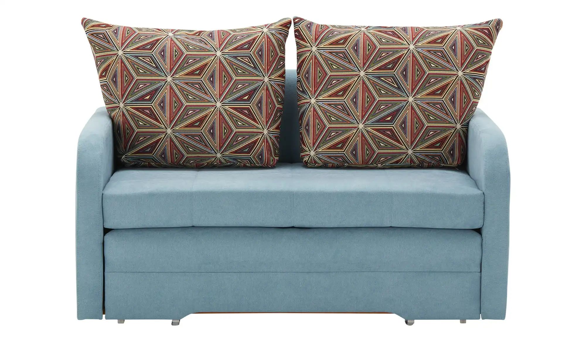 Schlafsofa Iwo | blau | Maße (cm): B: 136 H: 84 T: 94.0 Sofas > Schlafsofas - Sconto