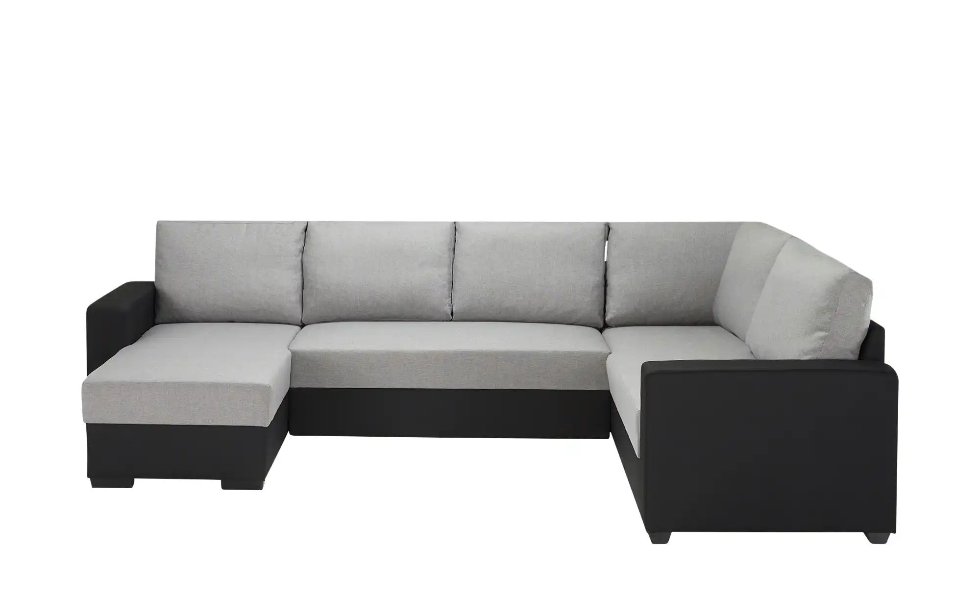Wohnlandschaft Navarra | grau | Maße (cm): B: 217 H: 89 T: 305.0 Sofas > Wohnlandschaften - Sconto