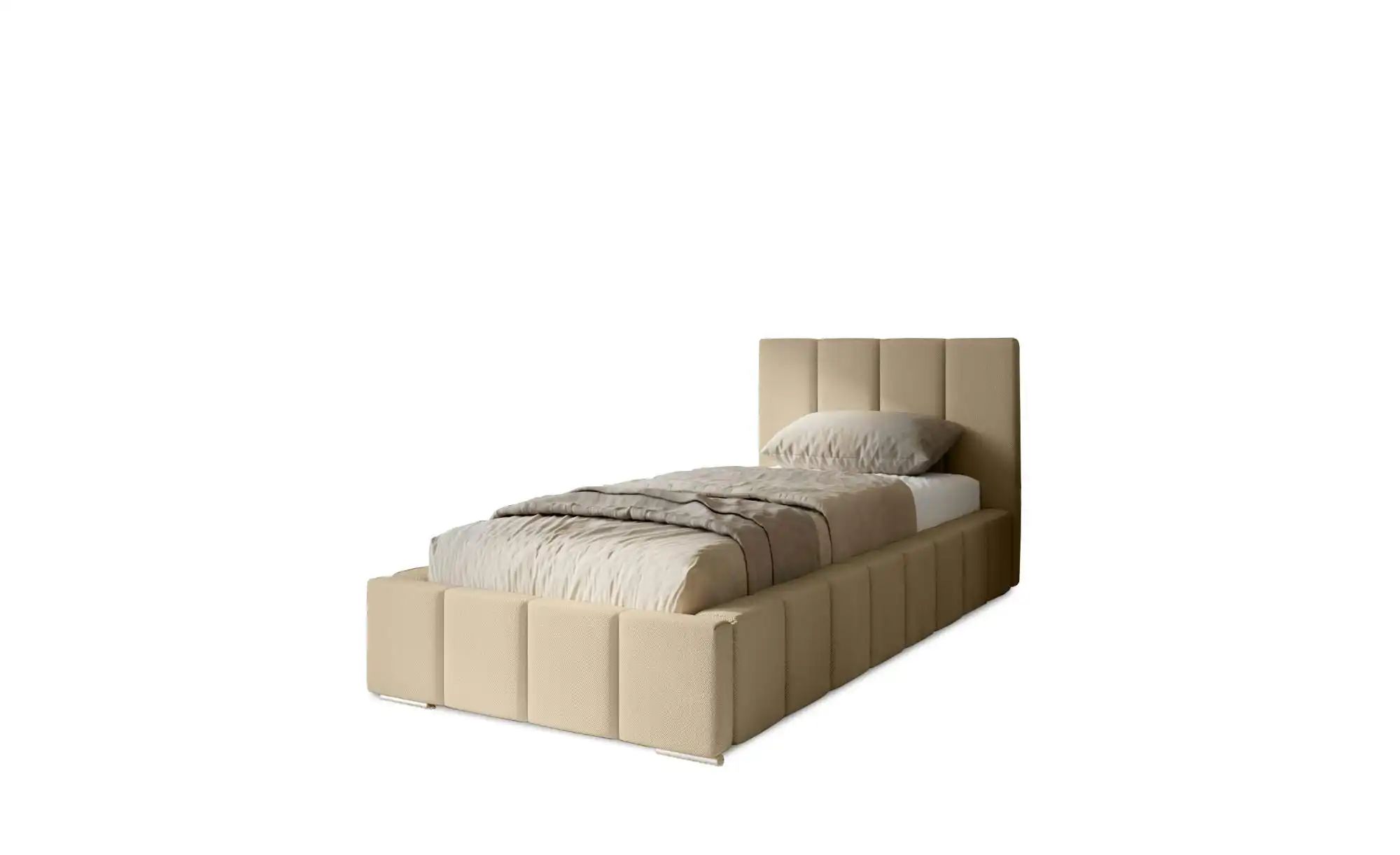 Polsterbett Menos | beige | Maße (cm): B: 115 H: 100 Betten > Polsterbetten - Sconto Image