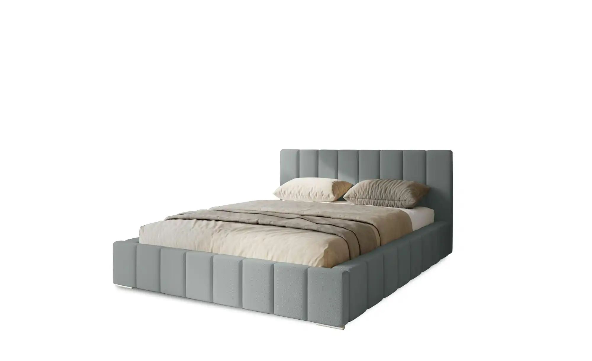 Polsterbett Menos | grau | Maße (cm): B: 195 H: 100 Betten > Polsterbetten - Sconto Image