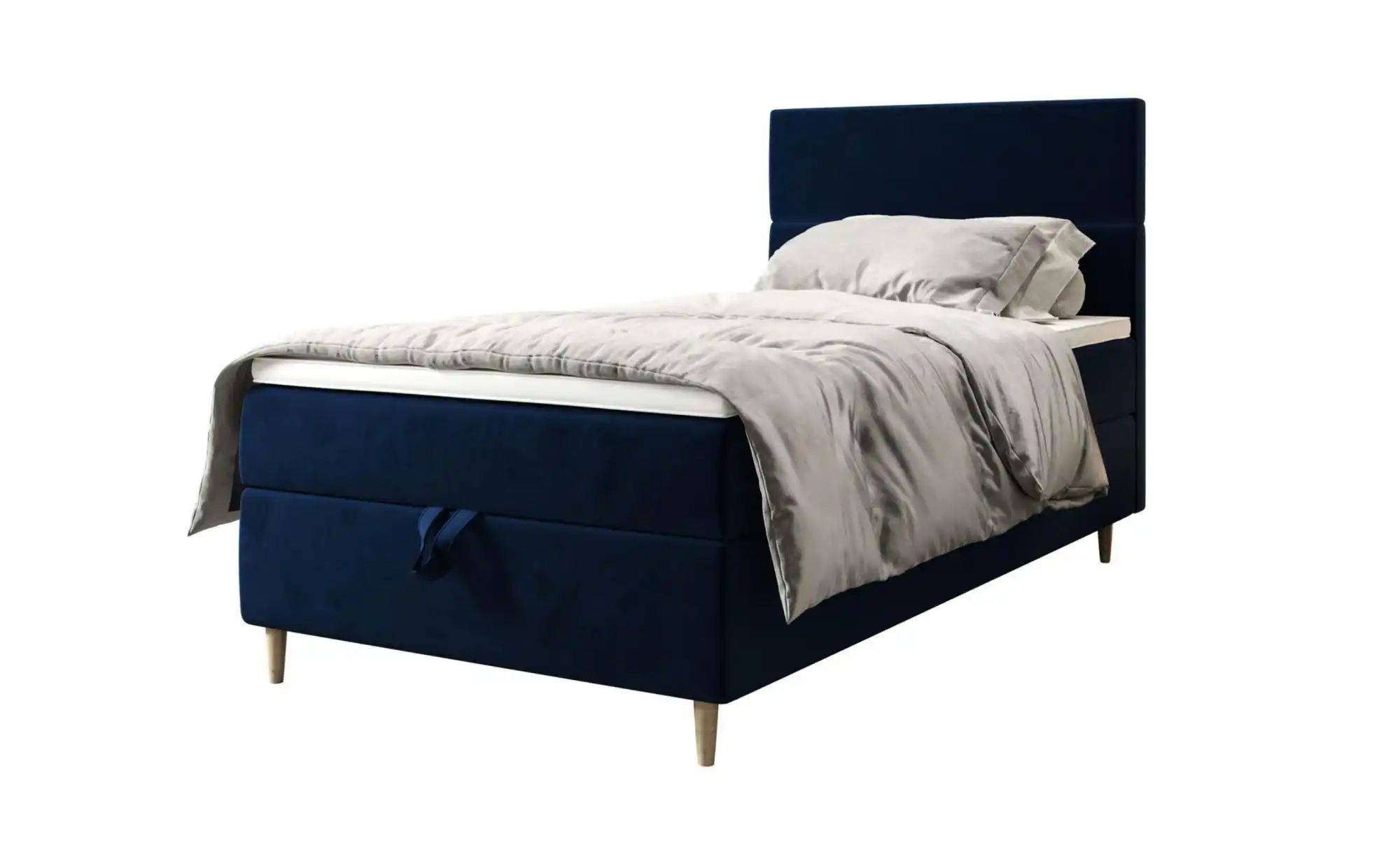 Boxbett mit Stauraum Flo | blau | Maße (cm): B: 120 H: 114 Betten > Polsterbetten - Sconto Image