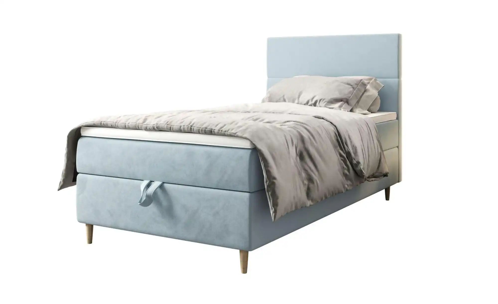 Boxbett mit Stauraum Flo | blau | Maße (cm): B: 90 H: 114 Betten > Polsterbetten - Sconto Image