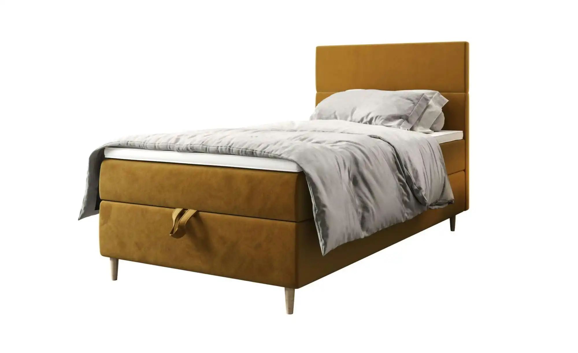 Boxbett mit Stauraum Flo | gelb | Maße (cm): B: 100 H: 114 Betten > Polsterbetten - Sconto Image