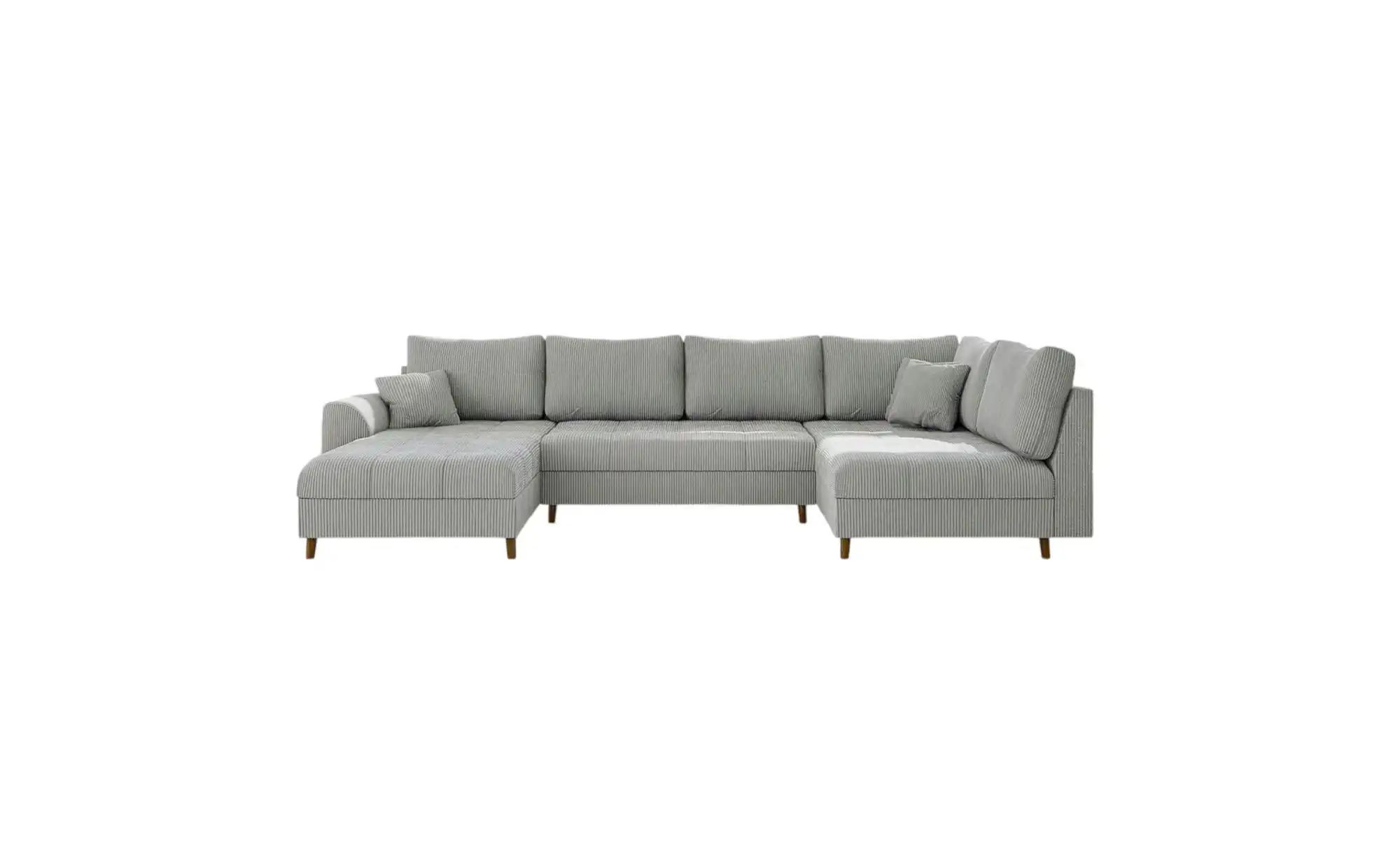 S-STYLE Wohnlandschaft Maya | grau | Maße (cm): B: 310 H: 81 Sofas > Wohnlandschaften - Sconto